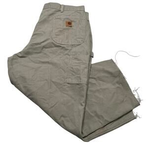 Carhartt Men’s Original Dungaree Fit Baggy Streetwear Carpenter Pants - 42X30